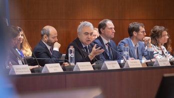 Photo depicts IEA hosts leading public and private sector stakeholders to discuss future of geothermal energy