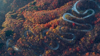 Aerial View Of Japan