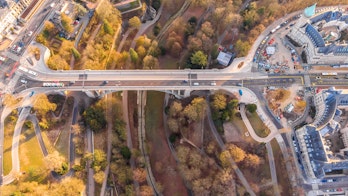 Aerial View Of Luxembourg