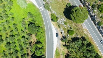 Aerial View Of Norway