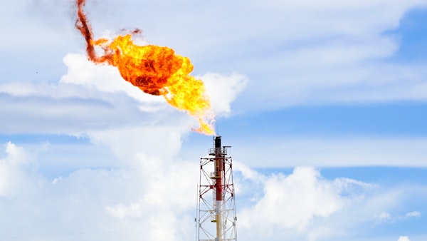 Flaring emissions
